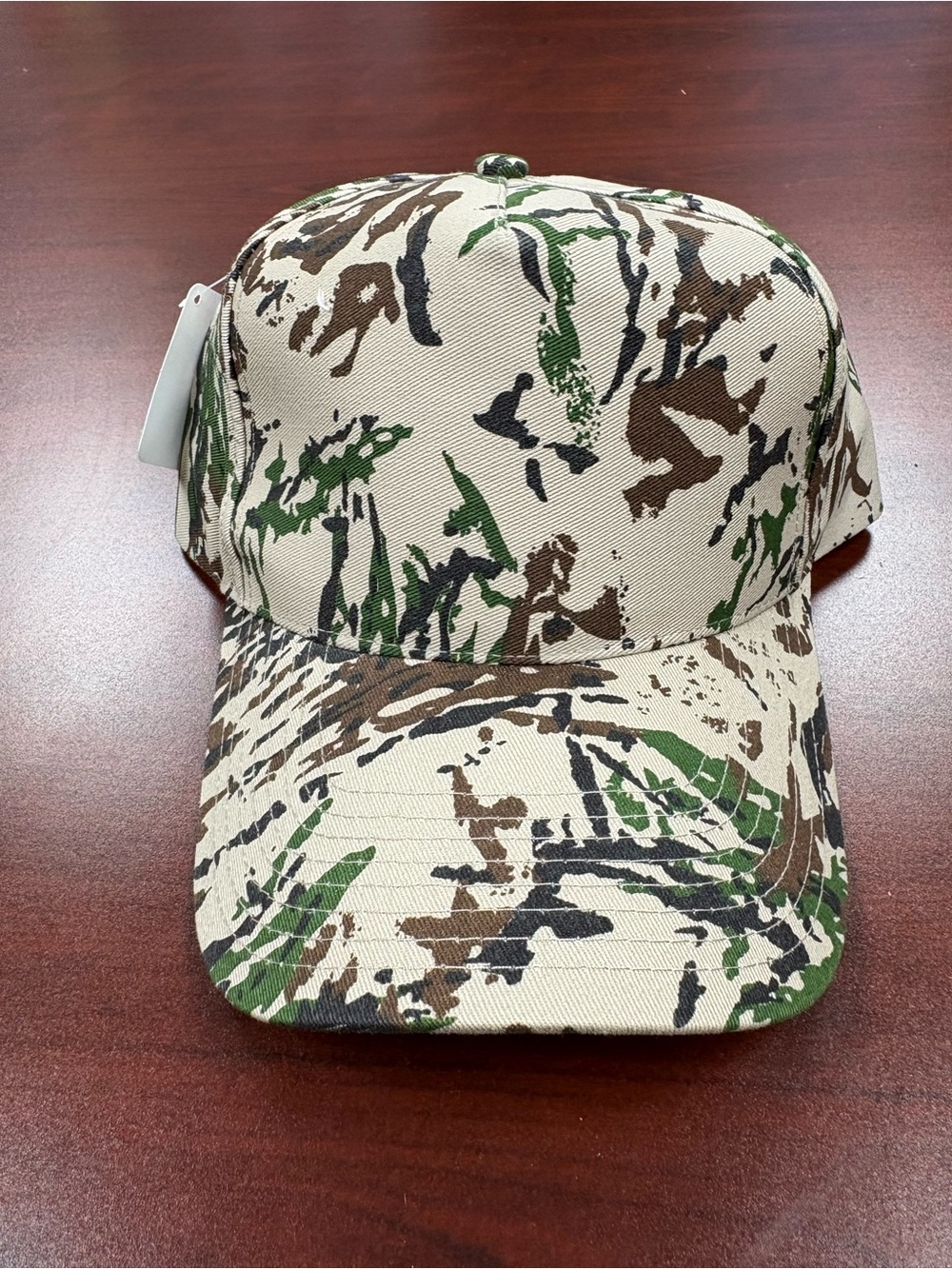 Classic Camo Baseball Cap - Green/Brown